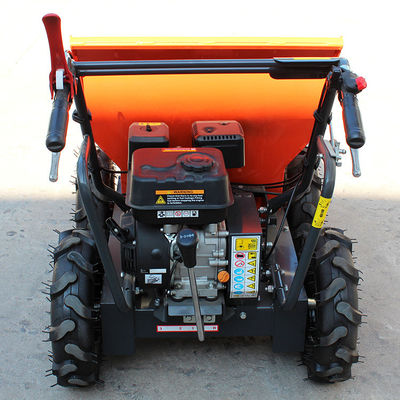 CE Approved 300kg Electric Site Gas Barrow Wheel Motorized Power Mini Dumper EPA Engine