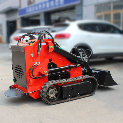 1950 x 1100 x 1300 mm Dimension Skid Steer Loader Crawler Loader for Compact Work