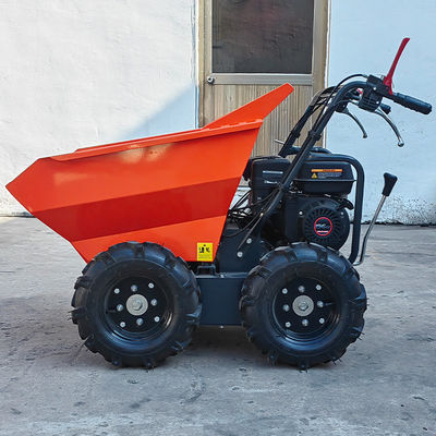 Versatile Mini Dumper Track Carrier with Hydraulic Tipping and 93 Unleaded Gasoline