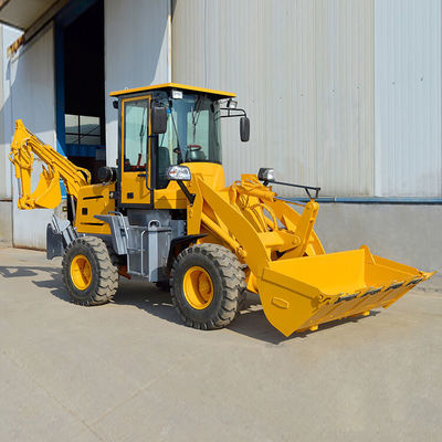 3 Ton Wheel Loader HQ-WZ-10-20 High Operating Efficiency and Chinese Backhoe Loader