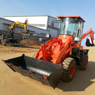 3 Ton Wheel Loader HQ-WZ-10-20 High Operating Efficiency and Chinese Backhoe Loader
