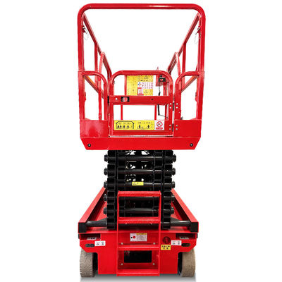 320kg Weight Rough Terrain Scissor Lift Platform With High Operating Efficiency Made