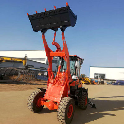 Construction Machinery Backhoe Loader Tractor HQ-WZ-20-28 with 500 mm Min. Turning Radius