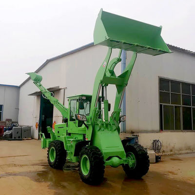 HQ-WZ-25-30 4x4 Hydraulic Excavator Loader Integrated Machine Wheel Mini Backhoe Loader