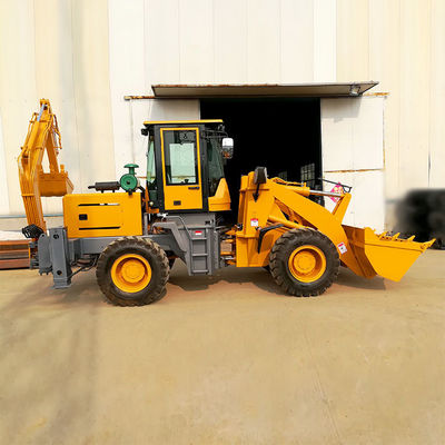HQ-WZ-25-30 4x4 Hydraulic Excavator Loader Integrated Machine Wheel Mini Backhoe Loader