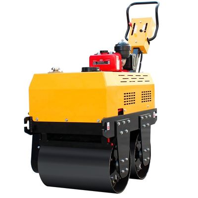 425mm Drum Diameter Small 0.5 Ton Double Drum Road Roller Diesel Asphalt Compactor