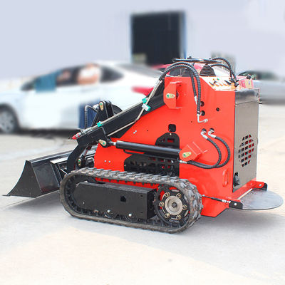 1950 x 1100 x 1300 mm Mini Skid Steer Loader with High Operating Efficiency