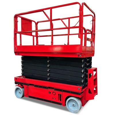 48V/4.5kw Motor Power 4-16m Lift Mobile Scissors Platform for Industrial Applications