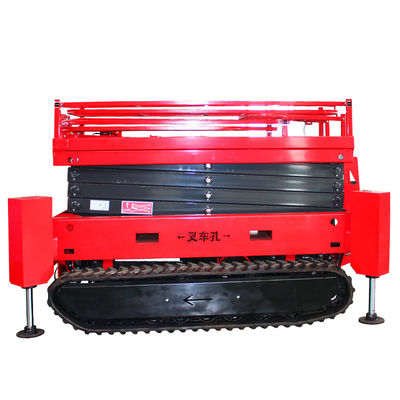 8m 10m Crawler Self Propelled Scissor Lift Track Type with Minimum Ground Clearance