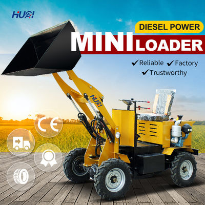 1-3 Ton Agricultural Compact Telehandler Telescopic Loader with 1 CBM Bucket Capacity