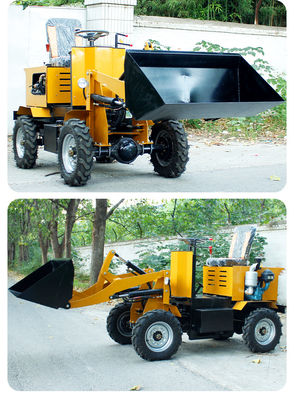 Small Farming 850 kg Electric Mini Front End Compact Battery Wheel Loader with Affordable