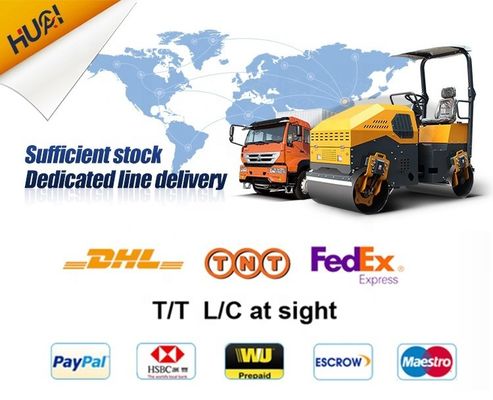 30% Grade Ability Small Double Drum Road Roller with CHANGCHAI Engine