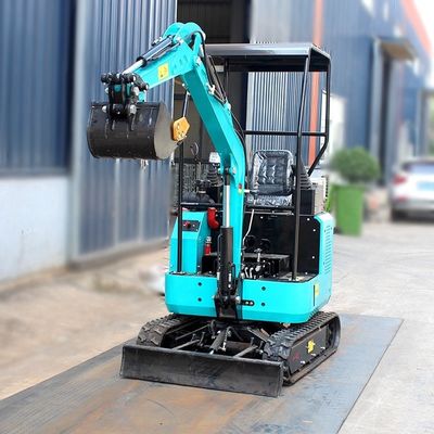 1100mm Chassis Width HUAQI Mini Excavator 1 Ton 2 Ton 3 Ton for Digging up to 2000mm