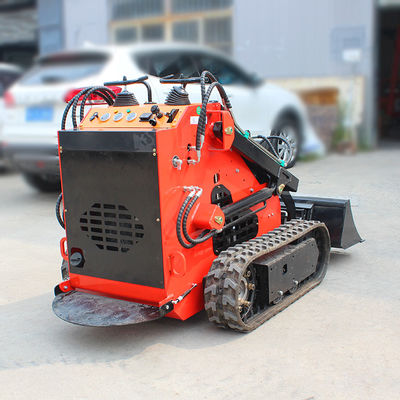 Chinese Mini Skid Steer Loader with MOOG Hydraulic Cylinder and 0-6km/h Working Speed