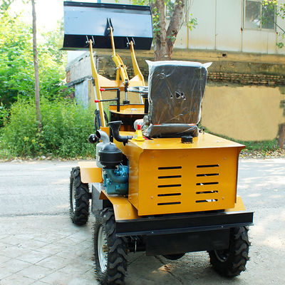 0.8 Ton Frontal Compact Mini Front Loader 1 cbm Bucket Capacity for Restaurant