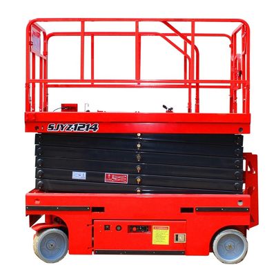 Smooth Lifting 10m Scissor Lift Platform with Self-Propelled Mobile Mode in Shandong