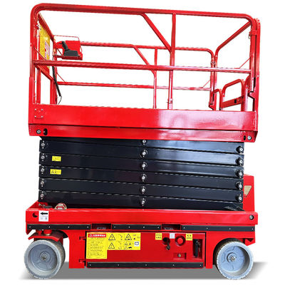Smooth Lifting 10m Scissor Lift Platform with Self-Propelled Mobile Mode in Shandong
