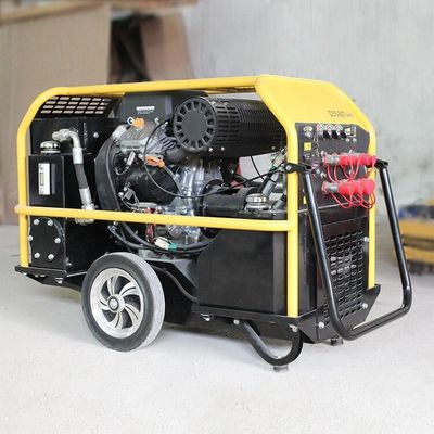 13 Hp Diesel or Petrol Station Hydraulic Power Unit with 6.1 L Fuel Tank Capacity