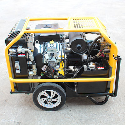 660 mm Machine Width Custom Diesel Engine Hydraulic Power Unit with 12cm3 Displacement