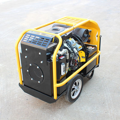 660 mm Machine Width Custom Diesel Engine Hydraulic Power Unit with 12cm3 Displacement