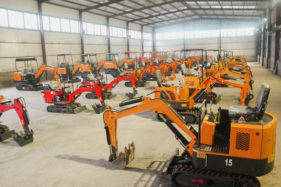 Ce Certified 1t Mini Excavator with 1100mm Chassis Width and 2000mm Maximum Digging Depth