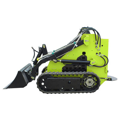 Skid Steer Diesel Loader With Bucket and Different Attachments Rated Pressure of 17 Mpa