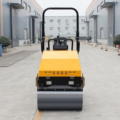 Small Vibratory Mini Compactor Road Roller with 560 mm Front Steel Wheel Diameter