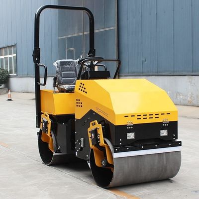 1.5 Ton Single Drum And Double Drum Ride-On Road Roller with Exciting Force of 30KN