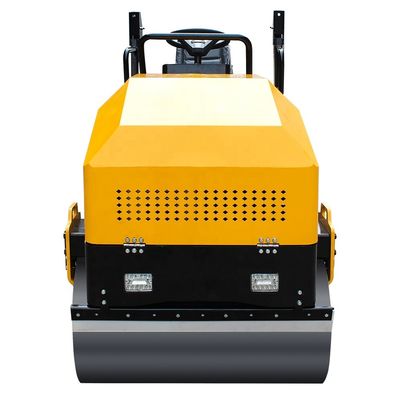 Steel Wheel Width 1000 mm X 2 Road Roller for Small Asphalt Roads and Soil Compaction
