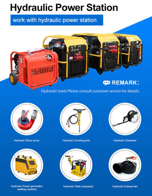 18L Hydraulic Tank Capacity Mini Petrol Engine Power Station for Flexible Applications