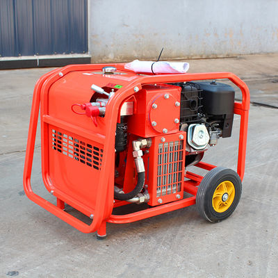 High Flow Rate Hydraulic Unit for Rescue Equipment Tools Powered by Gasoline Engine