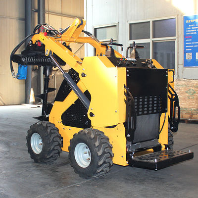 Construction Works Mini Skid Steer Wheel Loader with HQ Hydraulic Valve and Epa Engine