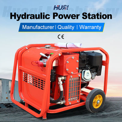 High Flow Rate Hydraulic Unit for Rescue Equipment Tools Powered by Gasoline Engine