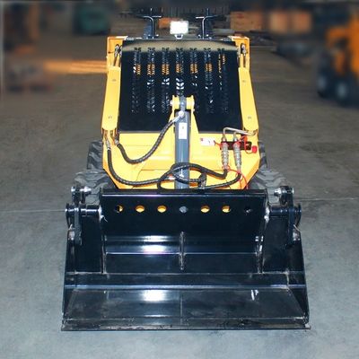 High Load Moment Mini Skid Steer Loader Robust Performance for Construction Site