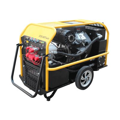 Portable Gas Engine Hydraulic Power Pack Unit For Hydraulic Auger Hand Push Type Station