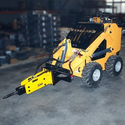 High Load Moment Mini Skid Steer Loader Robust Performance for Construction Site