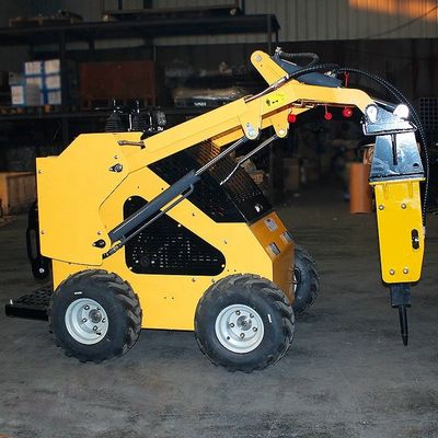 High Load Moment Mini Skid Steer Loader Robust Performance for Construction Site