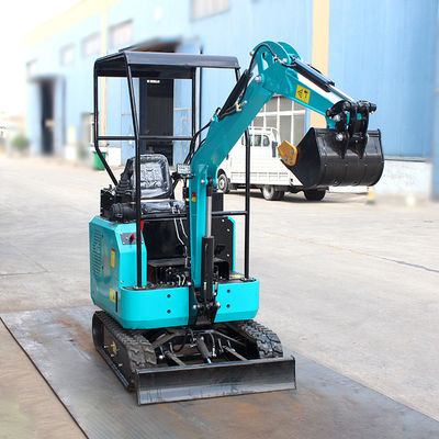 1100mm Track Gauge Mini Excavator 1.7 Ton for Smooth Digging and Eaton Hydraulic Valve