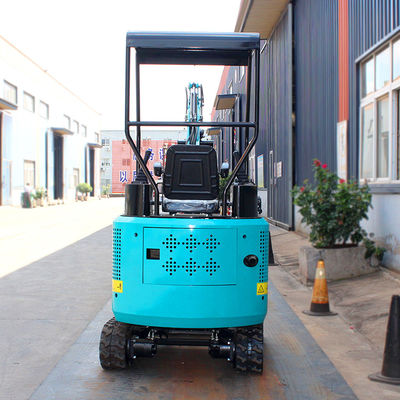 Small Crawler Excavator 1.8 Ton Digging Hydraulic Digger with 1300mm Track Length