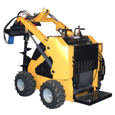 Small Agriculture Machinery Mini Digger Wheel Type Mini Skid Steer with Stratton Engine