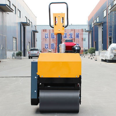 0.5 Ton Hand Compact Mini Road Roller with Travel Speed 0-4km/h and Hydraulic Pump Danfoss