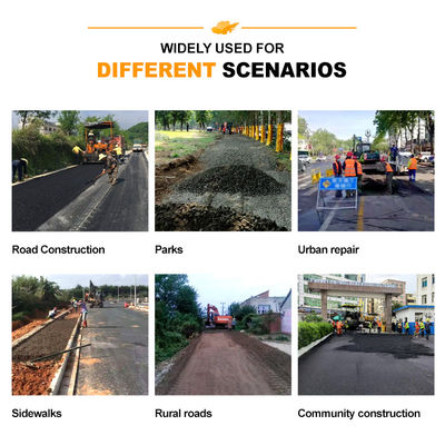 Mini Asphalt Pavers High Operating Efficiency for Road Concrete Applications