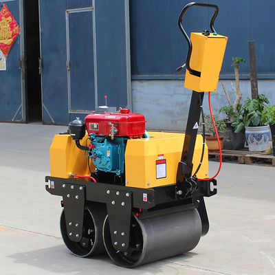 0.5 Ton Hand Compact Mini Road Roller with Travel Speed 0-4km/h and Hydraulic Pump Danfoss