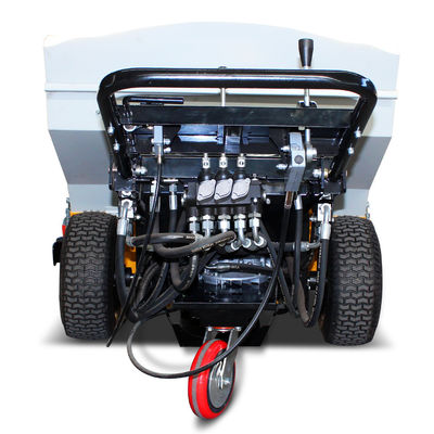 Front Wheels 2 x Hydrostatically Driven Wheels Mini Paver HQ-YL TP100 Road Paver