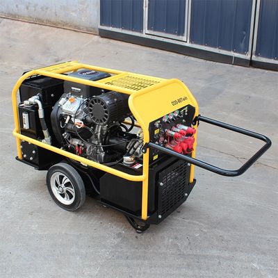 Portable Diesel Driven Hydraulic Power Pack with SCREW PUMP and 18L Tank Capacity