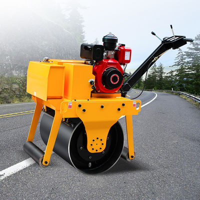 20KN Exciting Force HQ-YL600 Single Drum Mini Walk Behind Vibratory Road Roller Hand Roller Compactor