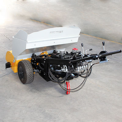 Small Walk-behind Asphalt Paver with 3.2 kW Power and 2000 mm Max. Length Screed