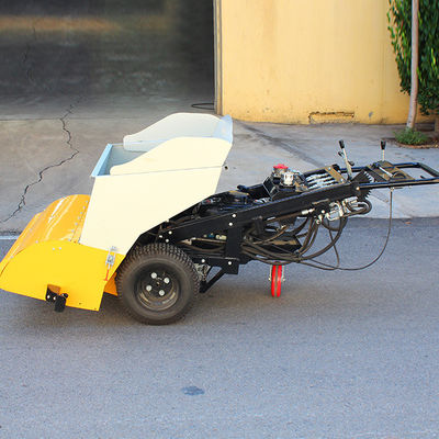 Small Walk-behind Asphalt Paver with 3.2 kW Power and 2000 mm Max. Length Screed