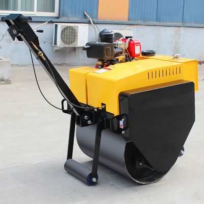 Electric Start 0.5Ton Single Drum Road Roller Compactor for Small Construction Sites