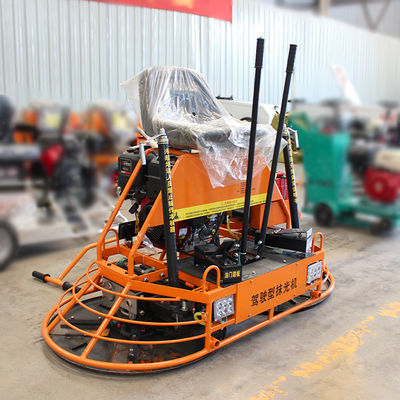 24hp Gasoline Engine Driving Concrete Trowel Machine Ride On Trowel Blade mm 350*150